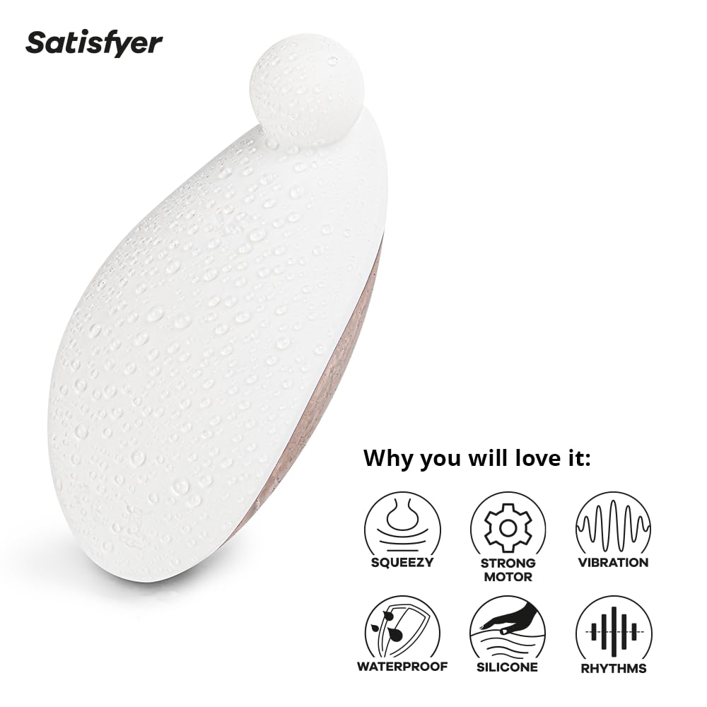 Satisfyer Spot On 2 Vibrator Sex Toy | Adult Toys for Women | Lay-on Vibrator with 12 Vibration Modes | Vibrating Sexual Pleasure Device | Stimulation Vibrators | Woman Sextoy (White) - Image 4