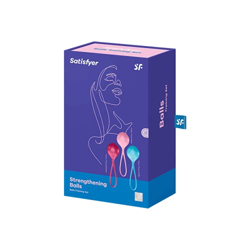Satisfyer Strengthening Balls - Kegel Ball Exercise Weights, Ben Wa Balls, Pelvic Floor Training, Tightening, Ideal for Beginners, 3-Piece Set (2.18-3.45 oz.) - Image 4