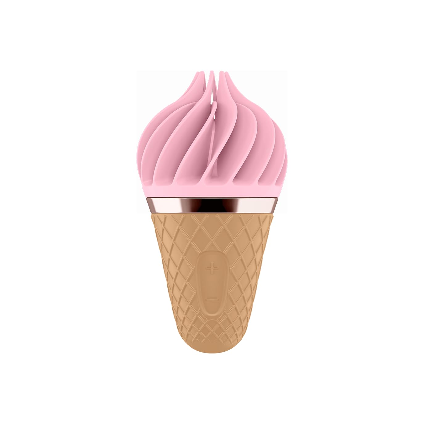 Satisfyer Sweet Treat Vibrator Sex Toy | Adult Toys for Women | Lay-on Vibrator with Rotating Flaps | Vibrating Sexual Pleasure Device | Stimulation Vibrators | Woman Sextoy (Pink/Brown) - Image 7