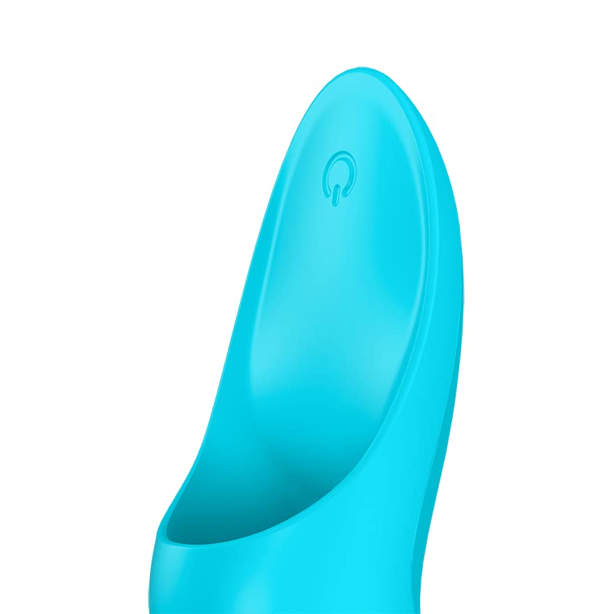 Satisfyer Teaser Vibrator Sex Toy | Adult Toys for Women | Best Clitoral Finger Vibrator | Vibrating Sexual Pleasure Device | Stimulation Vibrators | Woman Sextoy (Light Blue) - Image 9