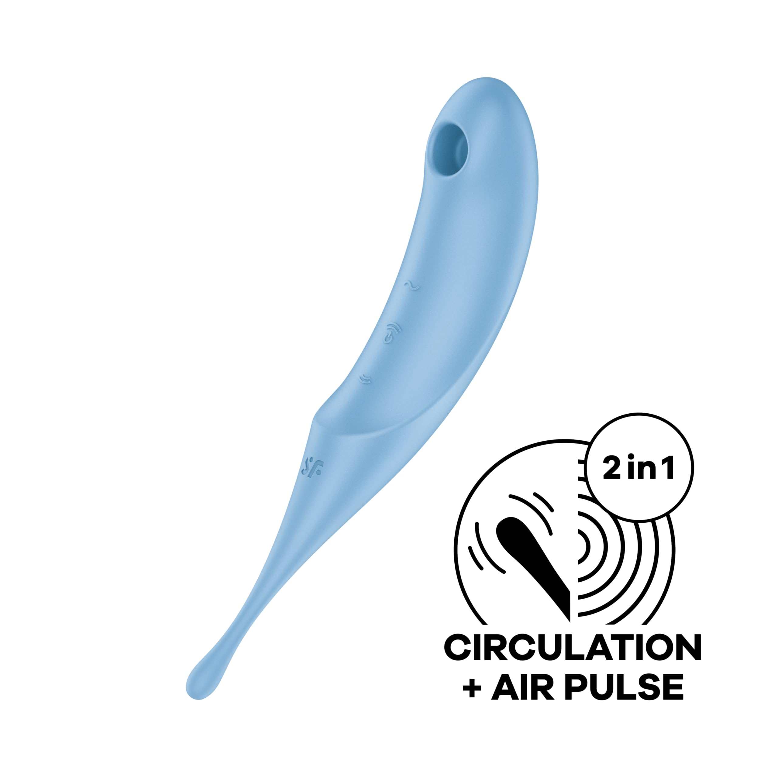Satisfyer Twirling Pro Vibrator Sex Toy | Adult Toys for Women | Sucking Clitoral Stimulation Vibrator | Vibrating Sexual Pleasure Device | Stimulation Vibrators | Woman Sextoy (Blue) - Image 6