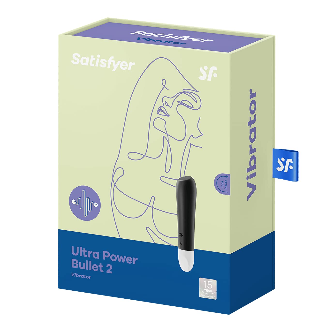 Satisfyer Ultra Power Bullet 2 Vibrator Sex Toy | Adult Toys for Women | Mini Clitoral Vibrator | Vibrating Sexual Pleasure Device | Stimulation Vibrators | Woman Sextoy (Black) - Image 3