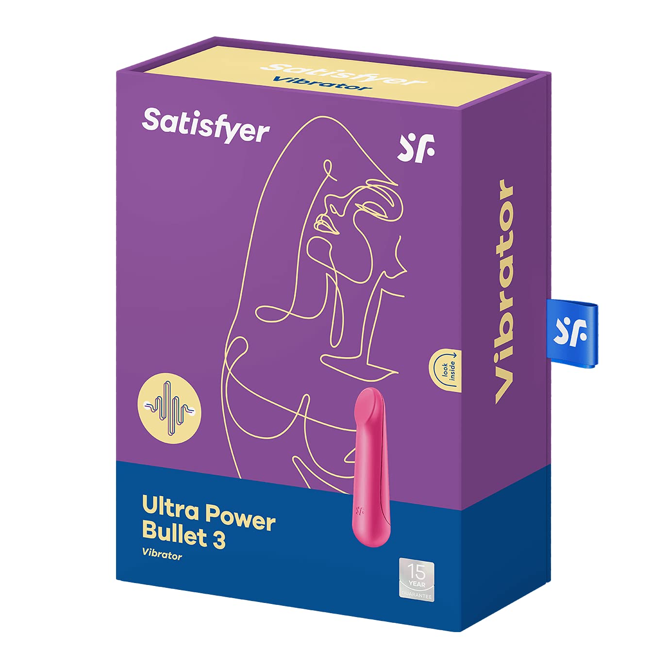 Satisfyer Ultra Power Bullet 3 Vibrator Sex Toy | Adult Toys for Women | Mini Clitoral Vibrator | Vibrating Sexual Pleasure Device | Stimulation Vibrators | Woman Sextoy (Red) - Image 3