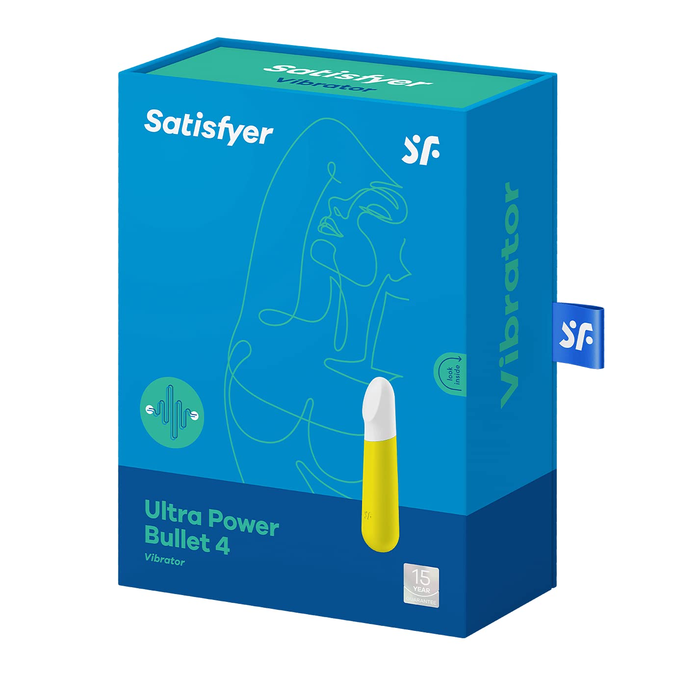 Satisfyer Ultra Power Bullet 4 Vibrator Sex Toy | Adult Toys for Women | Mini Clitoral Vibrator | Vibrating Sexual Pleasure Device | Stimulation Vibrators | Woman Sextoy (Yellow) - Image 3