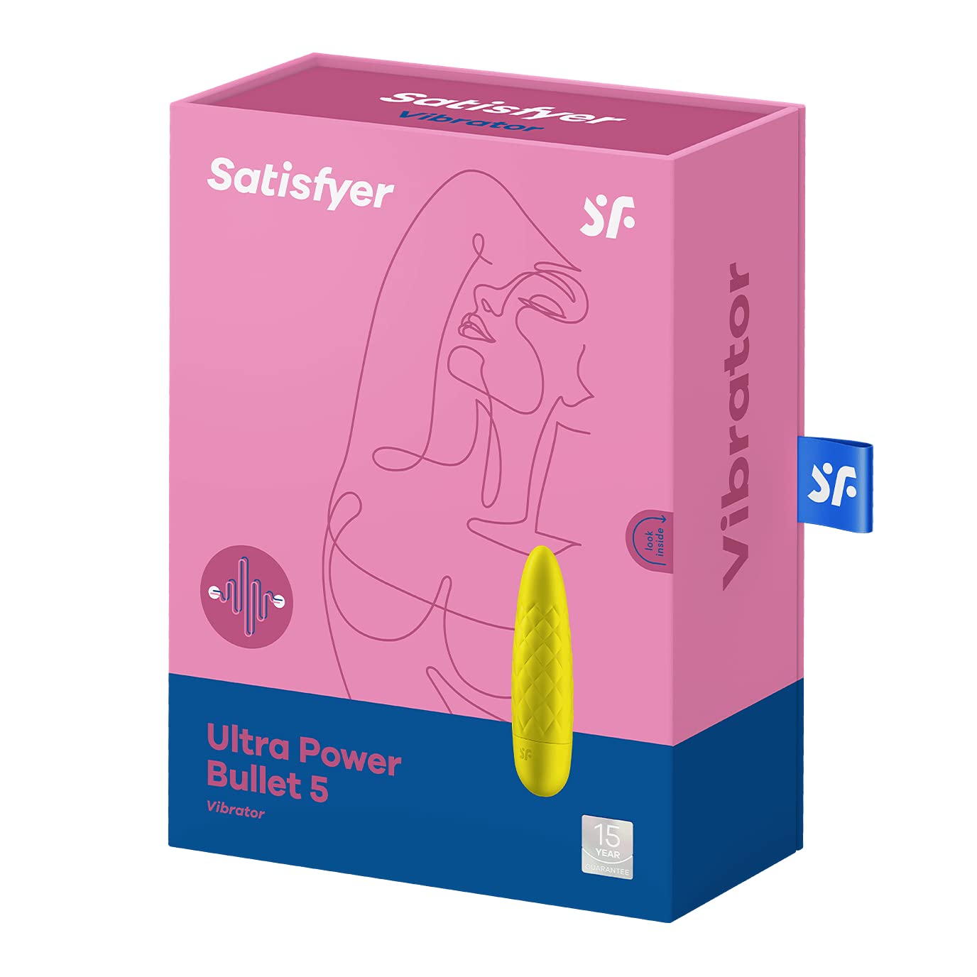 Satisfyer Ultra Power Bullet 5 Vibrator Sex Toy | Adult Toys for Women | Mini Clitoral Vibrator | Vibrating Sexual Pleasure Device | Stimulation Vibrators | Woman Sextoy (Yellow) - Image 4