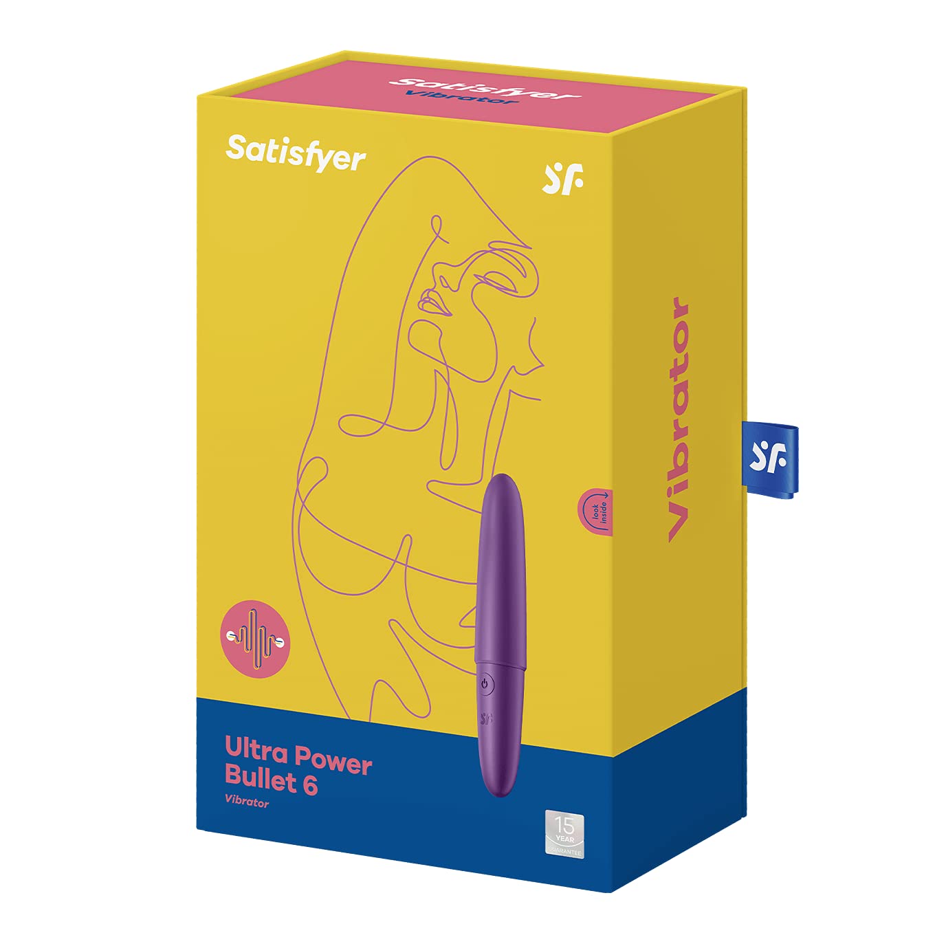 Satisfyer Ultra Power Bullet 6 Vibrator Sex Toy | Adult Toys for Women | Mini Clitoral Vibrator | Vibrating Sexual Pleasure Device | Stimulation Vibrators | Woman Sextoy (Violet) - Image 3