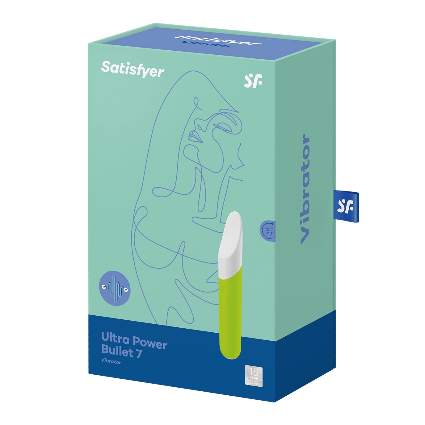 Satisfyer Ultra Power Bullet 7 Vibrator Sex Toy | Adult Toys for Women | Mini Clitoral Vibrator | Vibrating Sexual Pleasure Device | Stimulation Vibrators | Woman Sextoy (Green) - Image 3